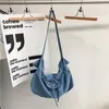 Totes Donna Borsa a tracolla blu denim Design Marchio di tela femminile Jeans Tote Borse Grande Mochila da viaggio a tracolla vintage