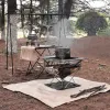 Mat Barbecue Fire Mat Couverture Camping Fixage Insolation Isolation ignifuge Mat Picnic BBQ PAD HAUTE TEMPÉRATURE ANTISCAL