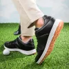 Schoenen 2023 Nieuwe heren golfschoenen nagel gratis slip resistent golftraining competitie schoenen maat 3646 klassieke vetergolf sneakers mannen