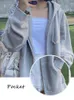 女性のパーカーwyblz zip up up phoodie women plain韓国ファッションシンプルな特大のスウェットシャツポケットビッグサイズ5xlソリッド薄いドローストリング