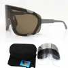 New polarized riding glasses four piece devours outdoor sports running mountaineering bicycle windproof sand