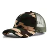 Bal Caps 2024 Zomer Rommelig Knot Baseball Cap Mesh Snapback Chapeau Femme Camouflage Trucker Hoeden Voor Vrouwen Gorras