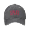 Boll Caps Splat Logo Fashion Quality Denim Cap Sticke Hat Baseball