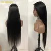 合成ウィッグ250密度vパーツボーンストレートgluellessウィッグヒューマンヘア販売中の女性用に30インチのブラジルのかつらを着用する