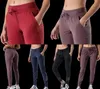 Femmes Yoga tissu Nakedfeel entraînement Sport Joggers pantalon femmes taille cordon Fitness course pantalon de survêtement avec deux poches latérales4599429