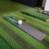 AIDS Golf Sätt grön matgolf Precision Distansputtagande Drill Practice Mat Mini Sätt bollplatta Mini Golf Sätt träningshjälpmedel