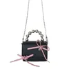 Totes Stylish Mini Chain Bag With Sweet Bow Shoulder Crossbody Bags For Everyday Use