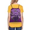 Rucksack Boquete Of Violets Tragbare Rucksäcke mit Kordelzug, Multifunktions-Bündel, Taschen, Schuhe, Taschen für Schüler