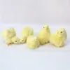 Party Decoration 1PC Easter Plush Chick Toy Simulation Realistic Ornament Kids Gifts Home Wreath Chicken Model Supply