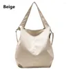 Totes Extra grote dameshobo-schoudertas Trendy zacht Pu-leer Capaciteit Crossbodytassen Kwaliteit Lady Big Shopper