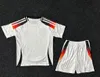 2024/25 Home and Away Men Kit voetbal shirts voetbalteam voetbalteam Lukaku de Bruyne Muller Kimmich Ansu Fati voetbaljersey Gavi Italiaanse kinderversie Sane Gavi