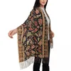 Scarves Persian Tree Of Life Rug Tassel Scarf Women Soft Antique Bohemian Shawl Wrap Female Winter Fall