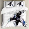 Bedding Sets Hockey Set For Bedroom Bed Home Player Makes A Strong S On Goal Rival Il Duvet Cover Quilt Pillowcase