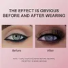 False Eyelashes Cat Eye Lashes Faux Mink Winged End Elongated Fake Soft Natural Long Full Strip