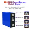 EU Japan Stock Brand New 320Ah Lithium iron phosphate Battery 3.2V Grade A Rechargeable lifepo4 prismatic cells For Solar System