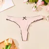 Women's Panties Vs Yoga Leggings Low Waist Lace Briefs Solid Color Cotton Crotch Underwear Women Seamless Bikini