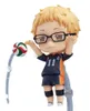 Anime Manga Hinata Shoyo figurka Anime Kei Tsukishima uhijima Mini lalka figurka z PVC zabawka dla dzieci prezenty dla przyjaci dekoracja samochodu 240319