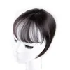Synthetic Wigs Bangs Black/Light Brown Synthetic Bangs for Women Bang High Temperature Fiber 240328 240327