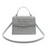 Shop Design Handbag Wholesale Retail 2024 Spring New Fashion Diamond Bag Handheld Wtern Light Luxury