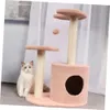 Pet Toys Lovey Tree Kitten Frame Climber Nest Play Tower House Climbing Toy Four Seasons Plush Cat Crawl