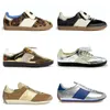 2024 Heren Dames Platform originals country og Lage hardloopschoenen Wales Bonner Luipaard Donkerbruin Vos Bruin Pony Tonaal Crème Wit Heren Dames Trainers Sneakers