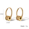 Dangle Earrings Unique Design 316L Stainless Steel Drop For Women Girls Delicate OL Dating Daily Jewelry Femme Bijoux