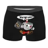 Mutande da uomo The Cuphead Youre Up Gioco di biancheria intima Anime Divertenti Boxer Mutandine Homme Mutande morbide S-XXL 24319