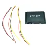 5pcs/lot 1ch hd mini fpv dvr 1280x720 30f/s 1 قناة SD DVR يعمل مع CCTV التناظرية دعم بطاقة 32g TF