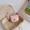 Luxury Designer Handbags Kids Children PU Leather Shoulder Bag Lovely Baby Girls Mini Chain Coin Purse Cute Princess Crossbody Bags Small Wallet