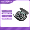 Écouteurs Nouveau M56 TWS Bluetooth 5.3 casque Couple sans fil écouteurs sport étanche 9D stéréo quatre écouteurs casques avec micro