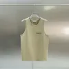 Vest Pure Cotton Rib Vest Super Soft Sleeveless Round Neck Basic Solidoll Color Under Shirt 조끼