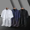 Polos T-shirt à manches courtes Designer été 2024 nouveau polo haut de gamme mode décontractée hommes polo couture manches 100% coton