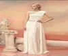 Tüll Blume Chiffon Formelles Kleid 2019 Neue Griechische Göttin Party Kleider Formelle Kleider Weiße Lange Abendkleider Vestido De Festa1354070