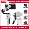 Stabilizers Zhiyun Crane M3 S Crane M3 3-axis handheld universal joint stabilizer for SLR mirrorless camera smartphone iPhone Samsung Q240319