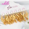 Luksusowe kolczyki dla kobiet afrykański złoto kolorowy Zestawszy Zestaw Zestawszy Dubaj Biżuteria