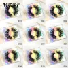 Eyelashes Messy 5D 8D Mink Lashes Bulk Wholesale Fluffy 2225MM Mink Eyelashes Box Package Supplies Makeup Handmade False Eyelashes Vendor