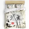 Bedding Sets Bamboo House Decor Set Comforter Duvet Cover Pillow Shams Pattern In Traditional Chi Double Bed