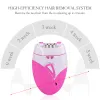 Shavers Electric Epilator USB RECHARGEABLE Women Shaver hela kroppen tillgänglig smärtfri Depilat Kvinnlig hårborttagningsmaskin Hög kvalitet