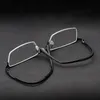 Rela 9916 Legierung Brillengestell Männer Brillen Vintage Quadratische Brille Myopie Optische Rahmen Brillen 240313