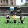 Anime Manga 5 szt.Figurines de motywem cytrynowej korony magicznej figurki z figurki Anime PVC zabawki dla dzieci prezenty do dekoracji ordinateur 240319