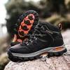 HBP Non-Brand Hiking Shoes Outdoor High Ankle Boots Men Waterproof Women Antiskid Wearable Climbing Sneakers Unisex Sports Mountain Hike Shoes