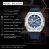 Wristwatches PAGANI design automatic watch for men Japan mechanical watch TMI NH39A Movt stainless steel sapphire glass waterproof clock 240319