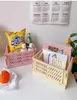 Storage Baskets Home Organizing Case Basket Sundries Cosmetic Container Collapsible Crate Folding Box Foldable Desktop Holder2457992