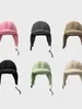 Basker lei feng hatt höst och vinter män kvinnors förtjockade värme kallt skydd öron koreansk utgåva avslappnad