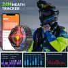 Orologi da polso EIGIIS Smart Watch AMOLED Monitor sanitario militare Fitness Monitoraggio della frequenza cardiaca Monitoraggio della pressione Analisi della qualità del sonno IP68 240319