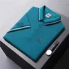 Männer Polos 2024 Sommer Poloshirt Kurzarm Revers T-shirt Kultur Shirtemployee Fabrik Uniform Pol