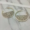 Boucles d'oreilles de marque de luxe pour femmes, bijoux chauds, classiques, petites boucles d'oreilles à vent parfumé, nouvelles boucles d'oreilles en trèfle, or 18 carats, boucles d'oreilles de luxe Flash pour hommes