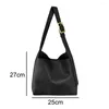 Totes bolsa de ombro feminina de couro falso alças ajustáveis sacos crossbody ímã fechamento com zíper senhora tote com bolso interno