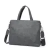 Luxus Marke Männer Casual Aktentasche Business Schulter Tasche Leder Umhängetasche Männlichen Laptop Handtasche Tasche männer Reisetaschen Designs Jungen handtasche geldbörsen