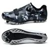 Chaussures Baskets de vélo Crampons VTT Sport pour hommes Bottes de cyclisme sur route de cross-country Baskets de vitesse Chaussures de cyclisme pour femmes Cyclisme à pédales